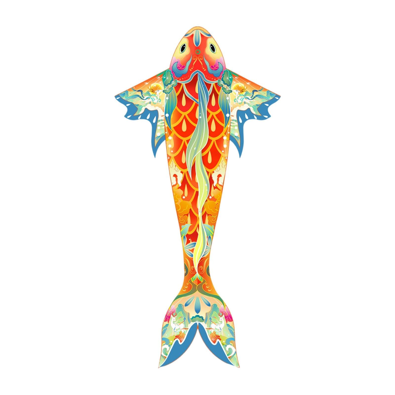 Perfeclan Koi, Portable, créatif pour Les activités familiales en Plein air, Jouet Volant pour Parc, Jardin, Cour, mer, Enfants