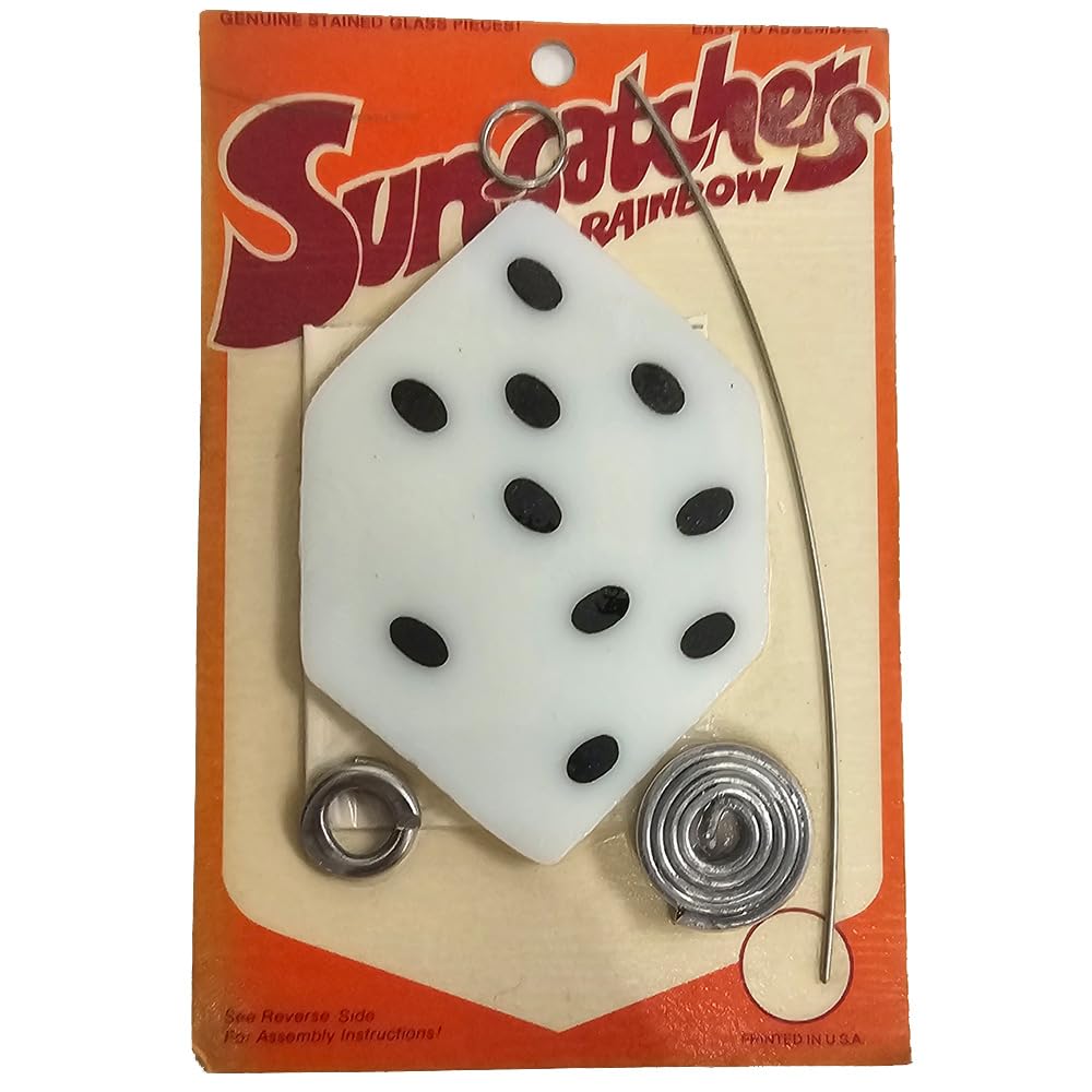 Stained Glass Suncatcher Kit Dice - 2-1/2