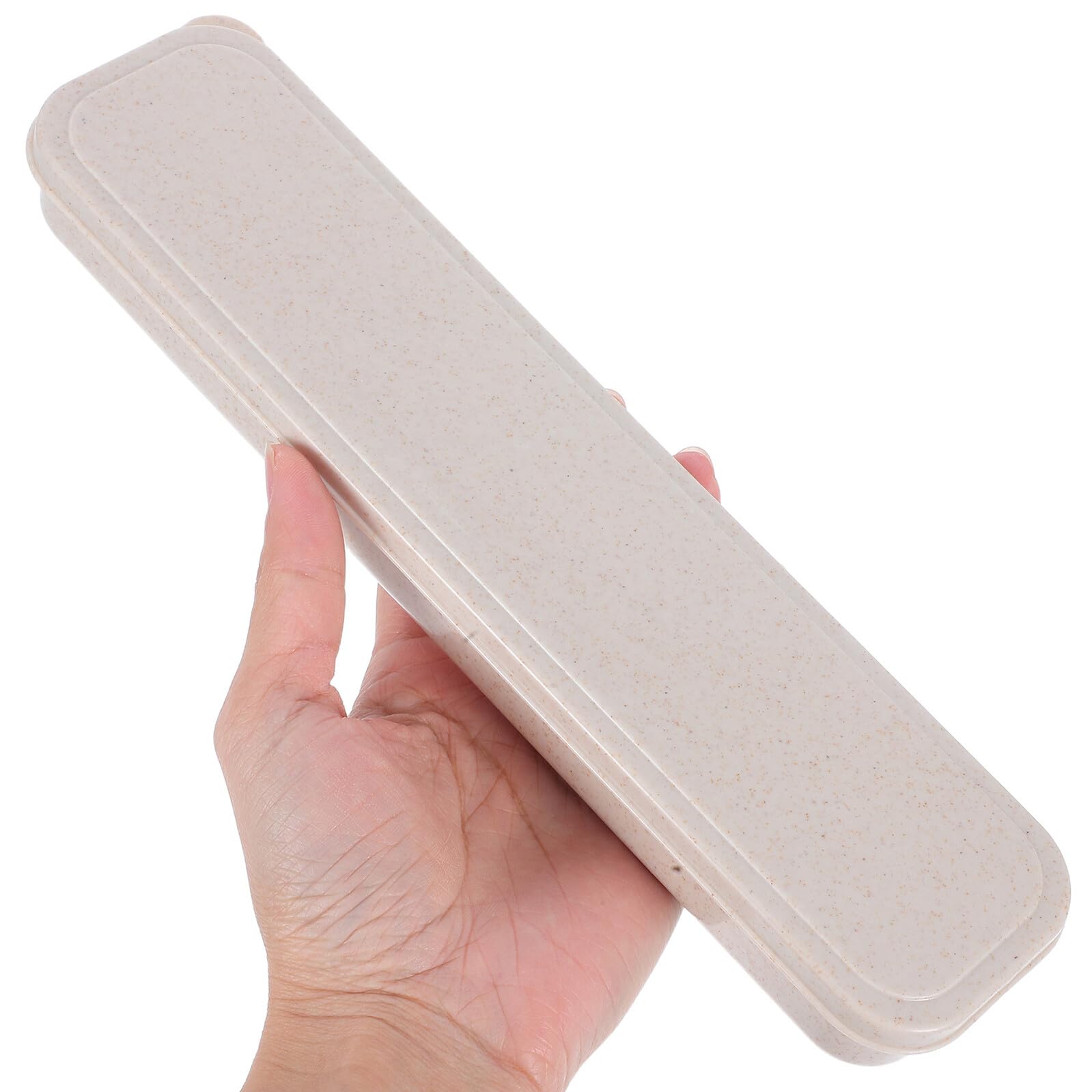 COLLBATH 10 Szt. Częściowy Plastikowy Pojemnik Sztućce z Pokrywą Przenośny Organizer Widelce Łyżki i Pałeczki Praktyczne Etui Do Przechowywania Sztućców Podróż i Piknik