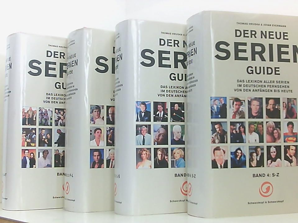 Der neue Serienguide, 4 Bde.: Das Lexikon aller Serien im deutschen Fernsehen von den Anfängen bis heute
