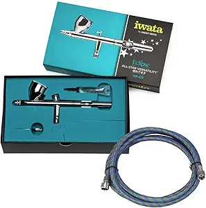 Iwata Eclipse Hp-Cs Value Set with Hose Cleaner and Paint