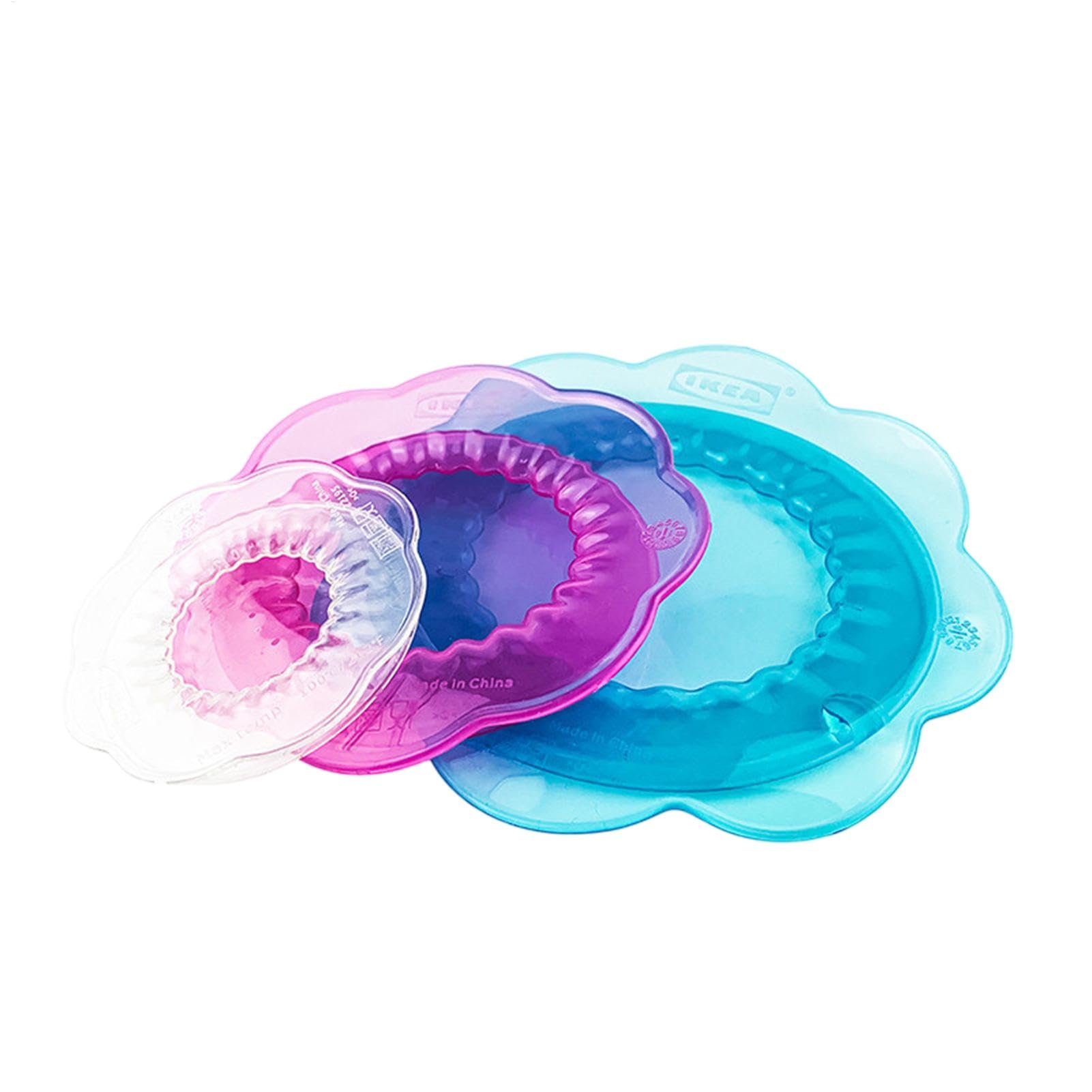 Lot Couvercle Bol Réutilisable Anti Poussière Acheter Couvercle En Conserve Pour Chien, Couvercle En Silicone Pour Conservation De La Protection Aliments Sans Plastique