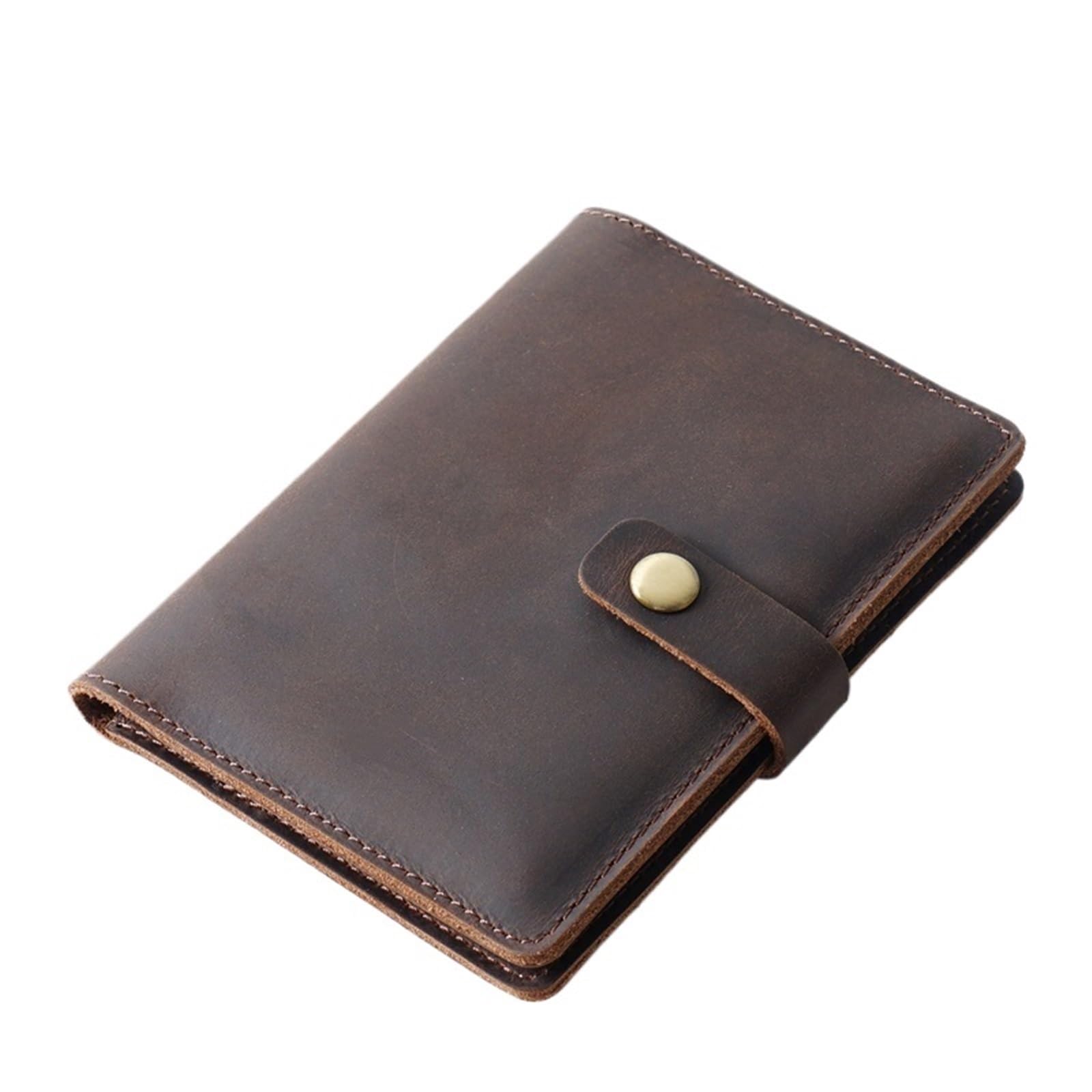 porta passaporto Porta passaporto da viaggio in pelle, porta carte, accessori(Brown)