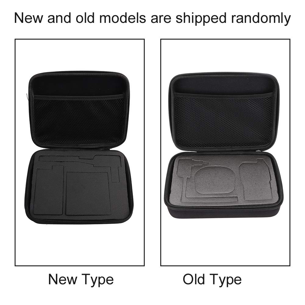 Étui De Transport Rigide Universel Talkie-Walkie - Sac Protection ABS - Pochette Radio Avec Poche Filet - Idéal Randonnée Et Cosplay