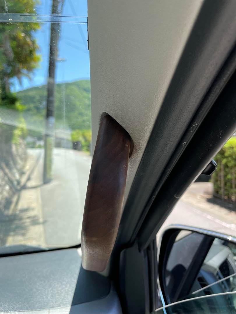 ブラックチェリーアシストグリップ ハイエース用 Aピラー2個セット a ブラックチェリーアシストグリップ ハイエース用 Aピラー2個セット a