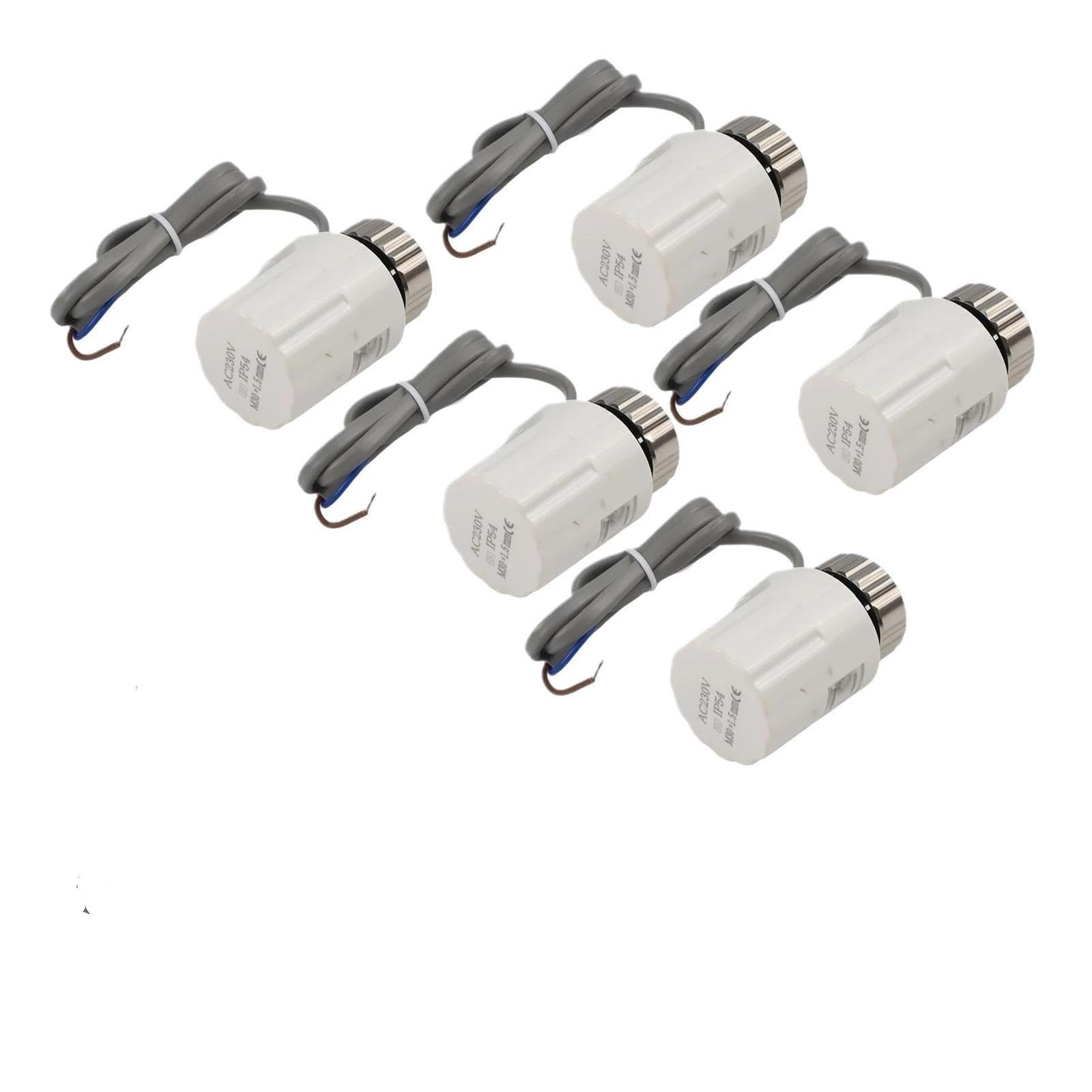 Valvola Attuatore For Riscaldamento Elettrico 5 PZ 230 V M30x1,5