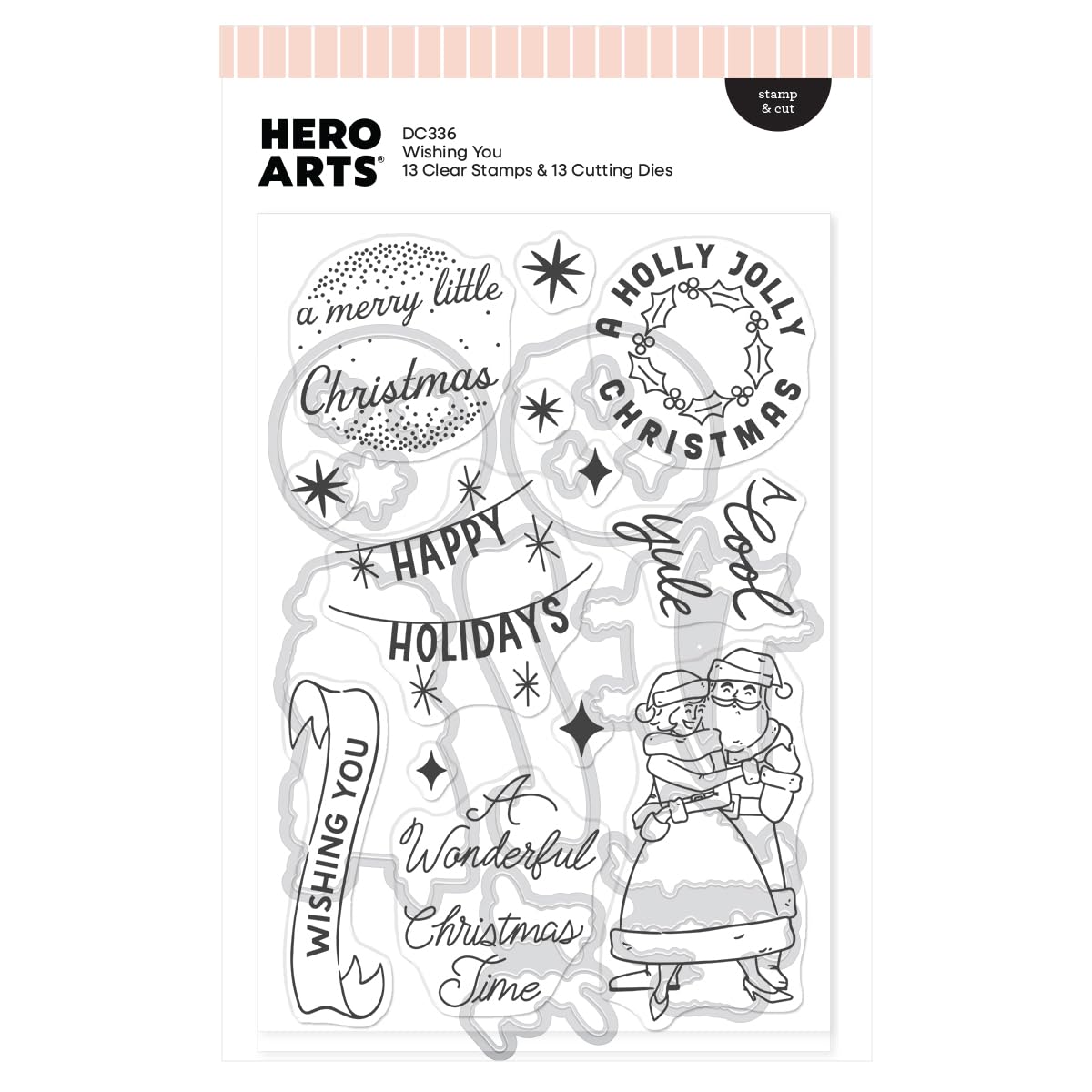 Hero Arts Wishing You Stamp & Cut