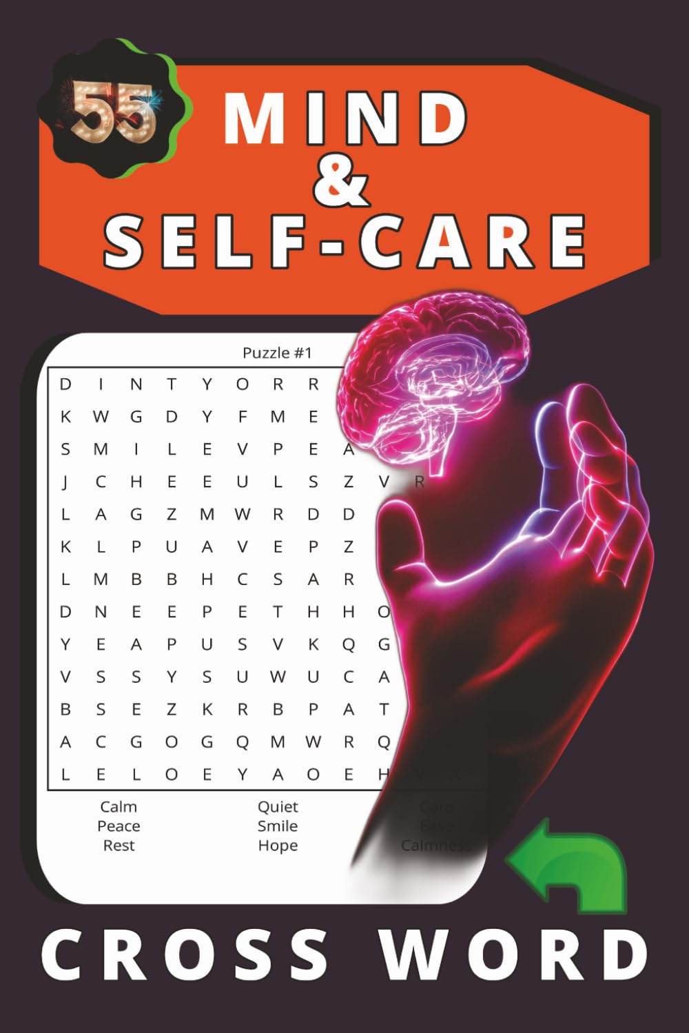 Mind & Self-Care Word Search puzzle book: Relaxing Word Search Puzzles for Stress Relief, Anxiety Reduction, and Inner Peace |110 Pages | 50 Puzzles | 6x9 Inches ...Daily Fun ,Camping Or Get Togethers