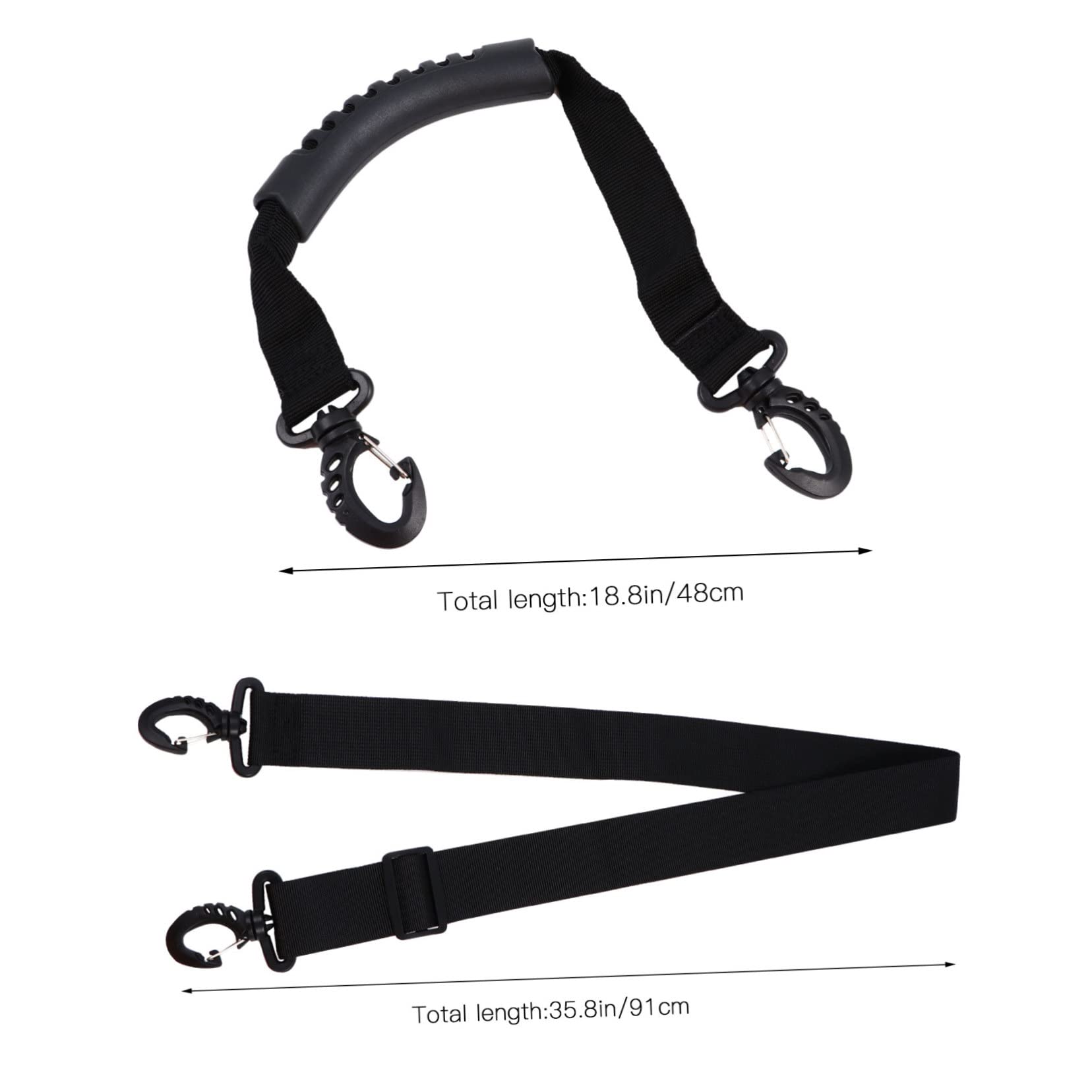 Balacoo Ski and Boot Carrier Straps 2 Pack of Snowboard Boot Carrier Straps for Convenient Skiing and Snowboarding Trips