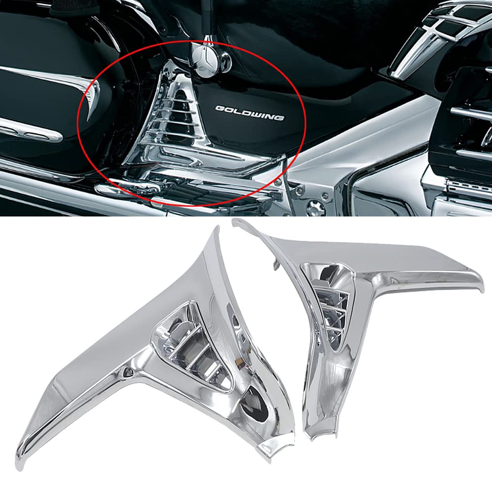 AUTO-AE - Triangle Cover For Hondas GoldWing GL1800 GL1800 Chrome Left Right Motorcycle Parts Modified accessories