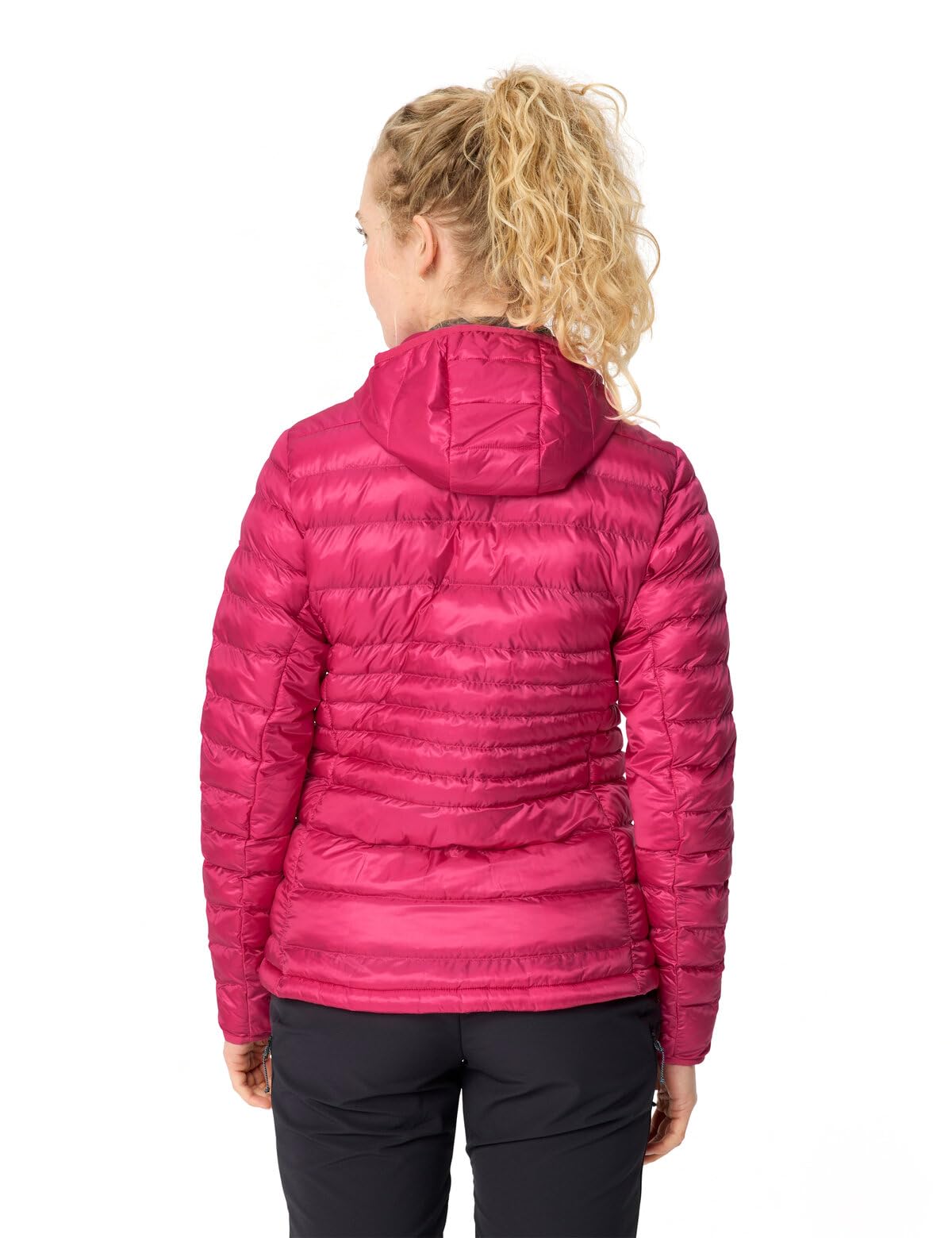 VAUDE Women's Batura Hooded Insulation Jacket, bardzo lekka damska kurtka izolacyjna z kapturem do sportów górskich, bardzo ciepła
