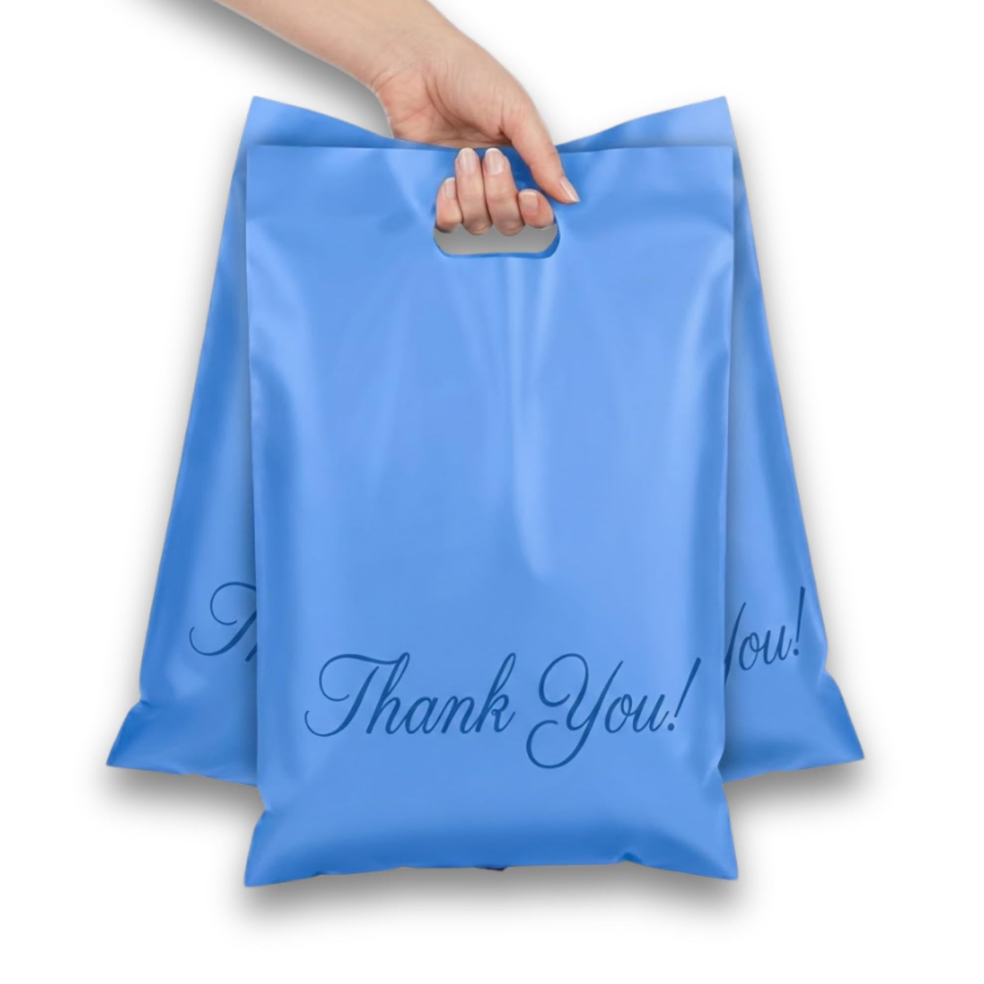 Donyson Blue Poly Mailers, 12x15, 50 Pack, Shipping Bags for Clothing