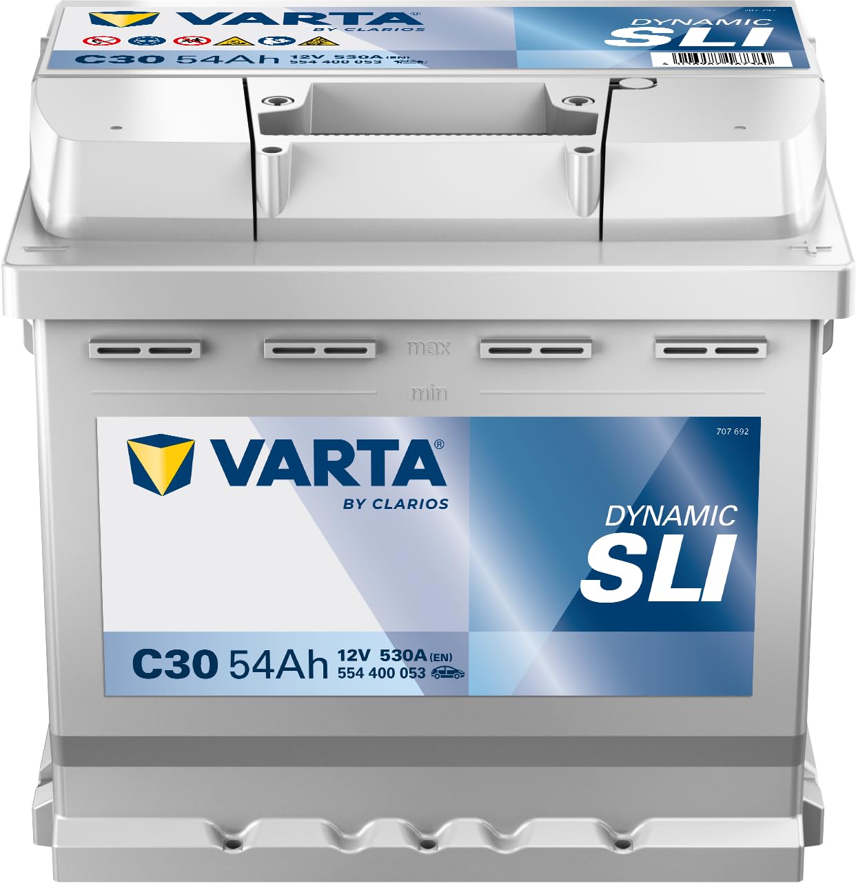 VARTA Silver Dynamic C30 Autobatterie 12V 54Ah 530A