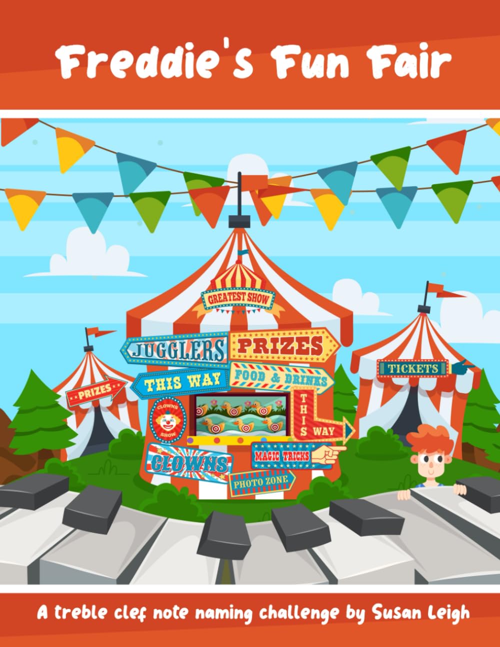 Freddie's Fun Fair: A treble clef note naming challenge
