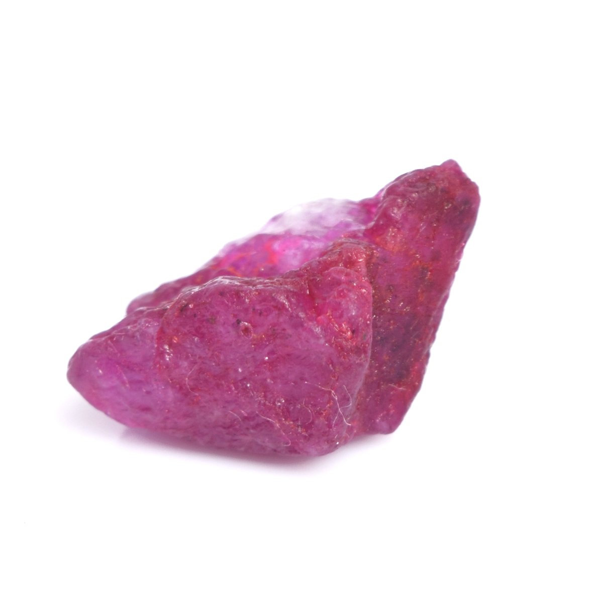 GEMHUBEGL Certified Rough Red Ruby Stone 14.00 Ct Healing Reiki Crystal Gemstone for Decoration and Crafting