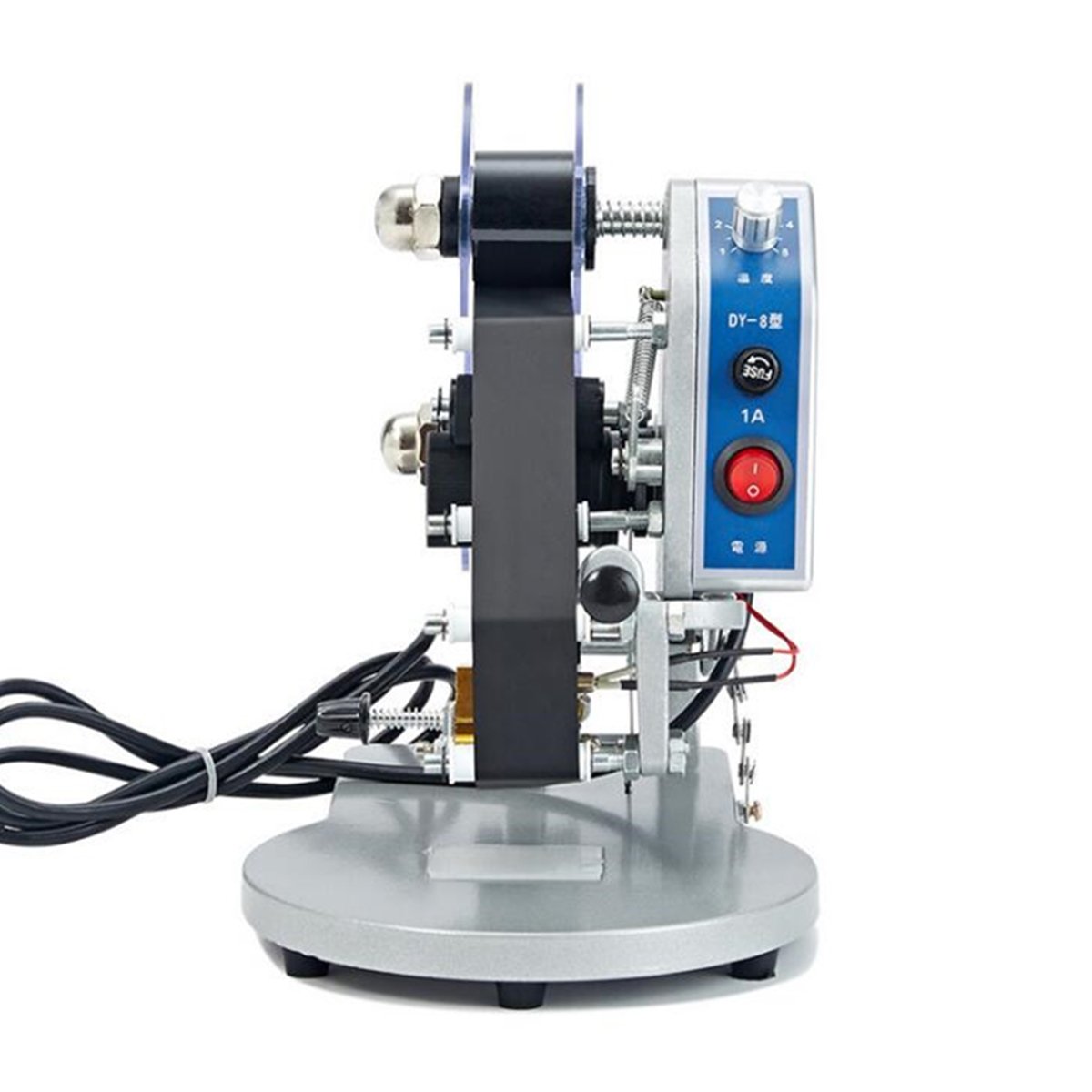 220V Manuale A Caldo Stampaggio Stampi Stampante Strumenti Termica Ribbon Data Code Printing Machine