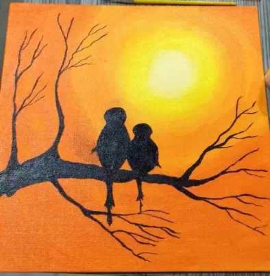 Acrylic Canvas Painting Amazon.in Home & Kitchen