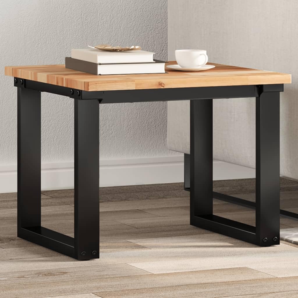 Dessus de Table Carré en Acacia Massif 50x50x2 cm