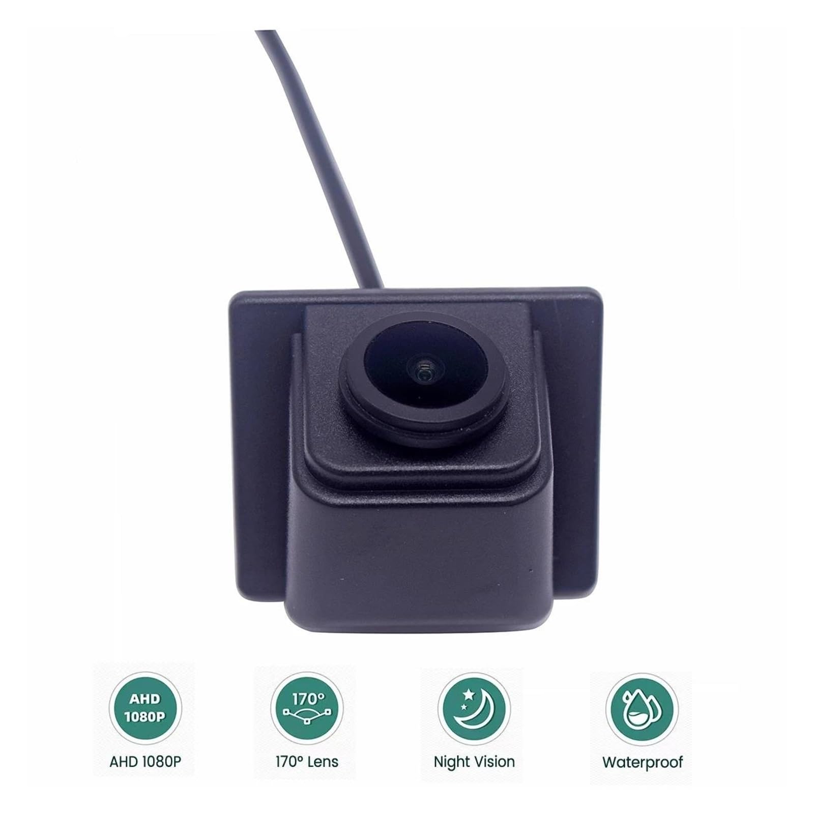 Kamera cofania samochodowa kamera cofania CVBS AHD720P 1080P zapasowa pomoc cofania pojazdu noktowizyjne zamiennik dla kamer cofania Peugeot 408 2017 kamera cofania (AHD720P) (AHD1080P)