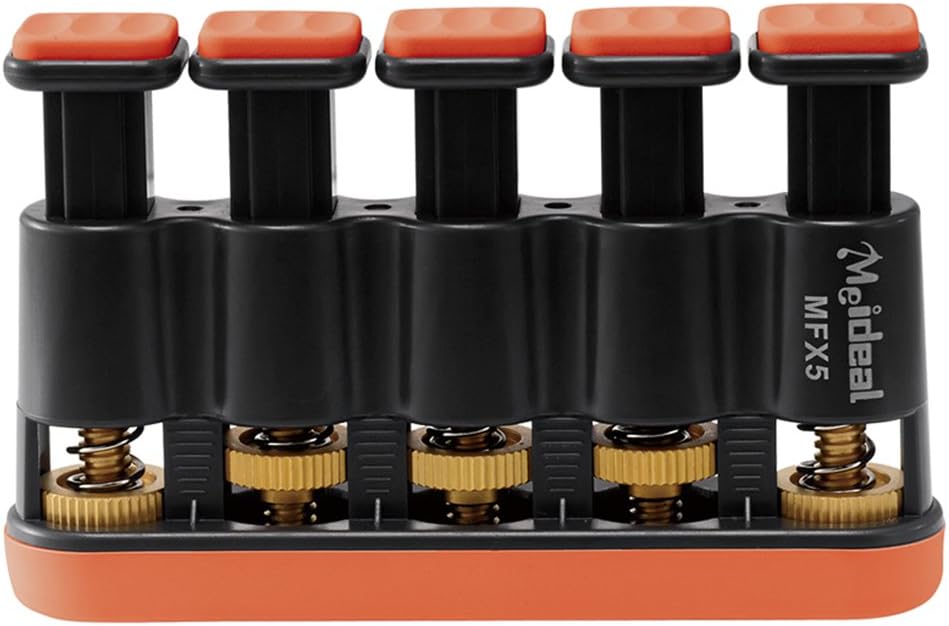 Hand Exerciser device(3-8.5lb),Finger exercise and Hand Grip Strength training for Guitar Practice, Physical Therapy & stress relief- Non-slip