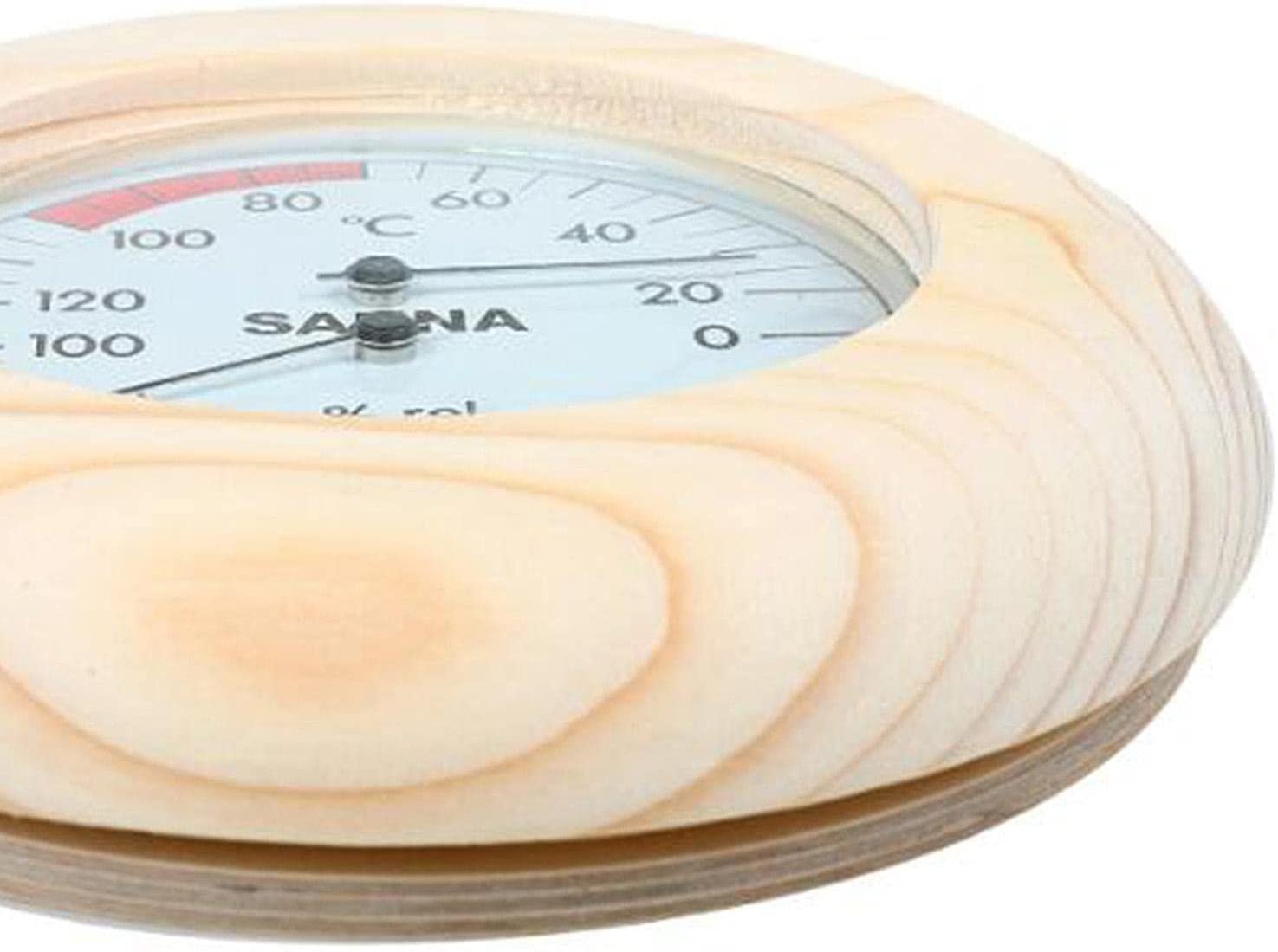 Amazon.co.jp: 木製サウナ温湿度記録計温度湿度計、サウナルーム湿度と