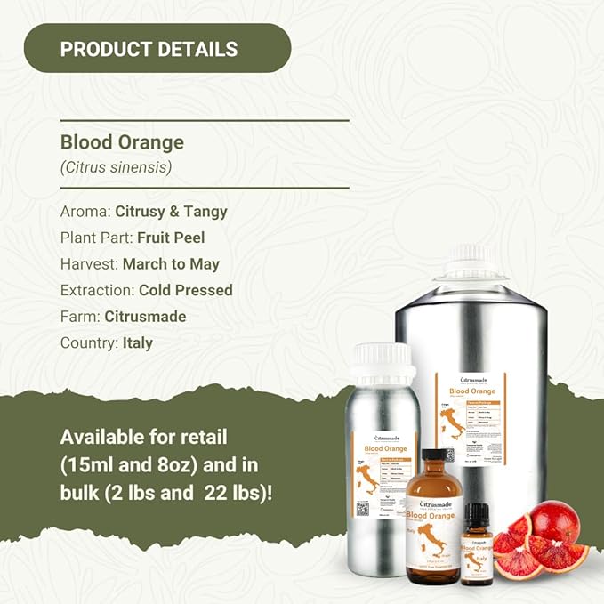 Aceite Esencial de Naranja Sanguina - 15ml miniatura 4