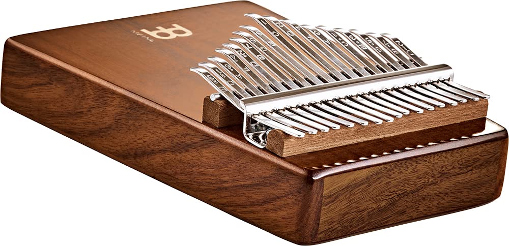 Wah-Wah Kalimba Thumb Piano, 17 Keys — Includes Tuning Hammer and Case — For Meditation, ASMR, Sound Therapy and Yoga, 2-YEAR WARRANTY