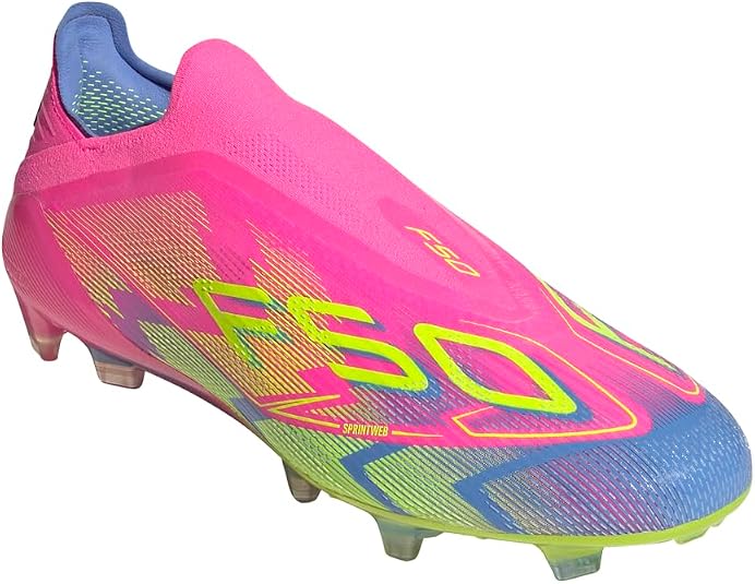 Amazon | adidas メンズ F50 エリート レースレス ファーム グラウンド