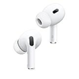 Apple AirPods Pro 2 Wireless Earbuds, Active Noise Cancellation, Hearing Aid Feature, Bluetooth Headphones, Transparency, Personalized Spatial Audio, High-Fidelity Sound, H2 Chip, USB-C Charging