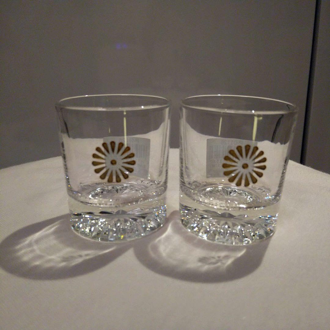 Amazon.co.jp: 東洋 佐々木ガラス 皇居 限定品 菊の御紋 冷酒グラス