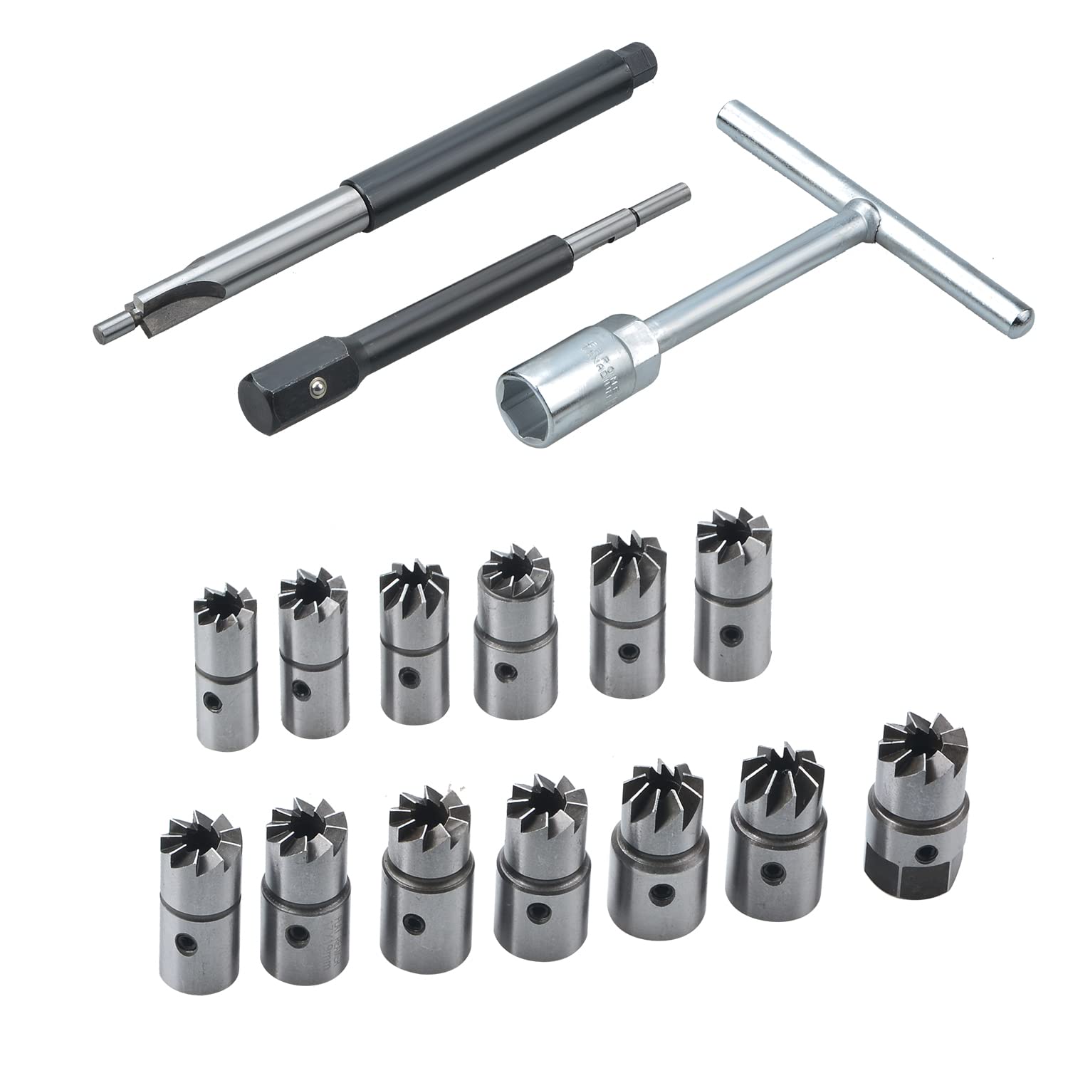 Zoomtools Set Di 17 Taglierine Per Iniettori Diesel, Kit Per - Foto 8