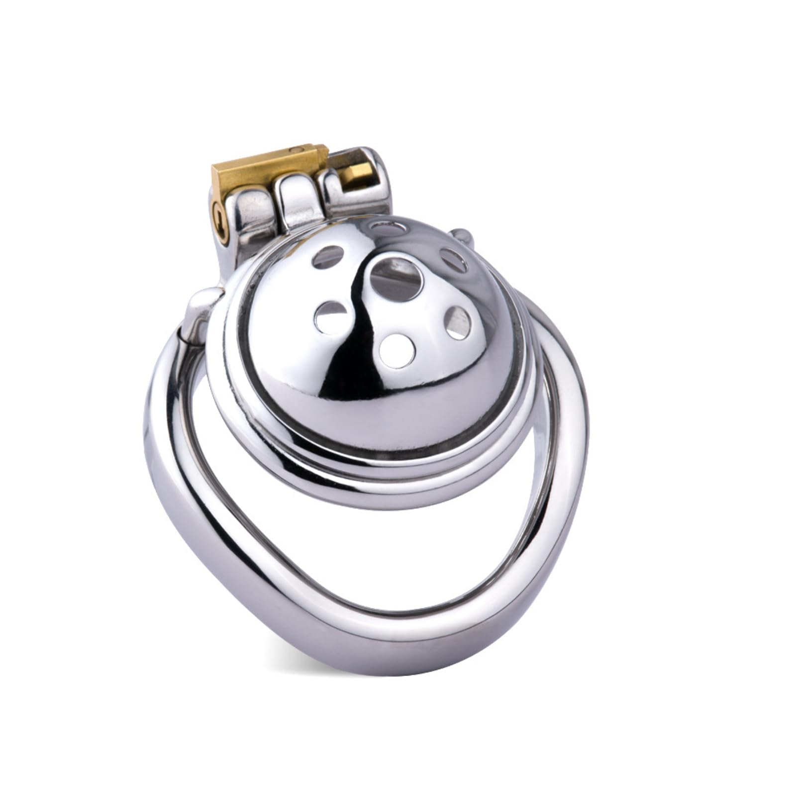 Jaula de Seguridad de Acero Inoxidable para Hombres Anillo de Arco