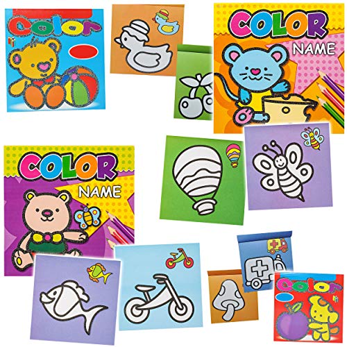 alles-meine.de GmbH Mein Erstes Malen - Malbuch/Malblock - A5 - inkl. Name - einfache Bunte Kinder Motive - extra Dicke…