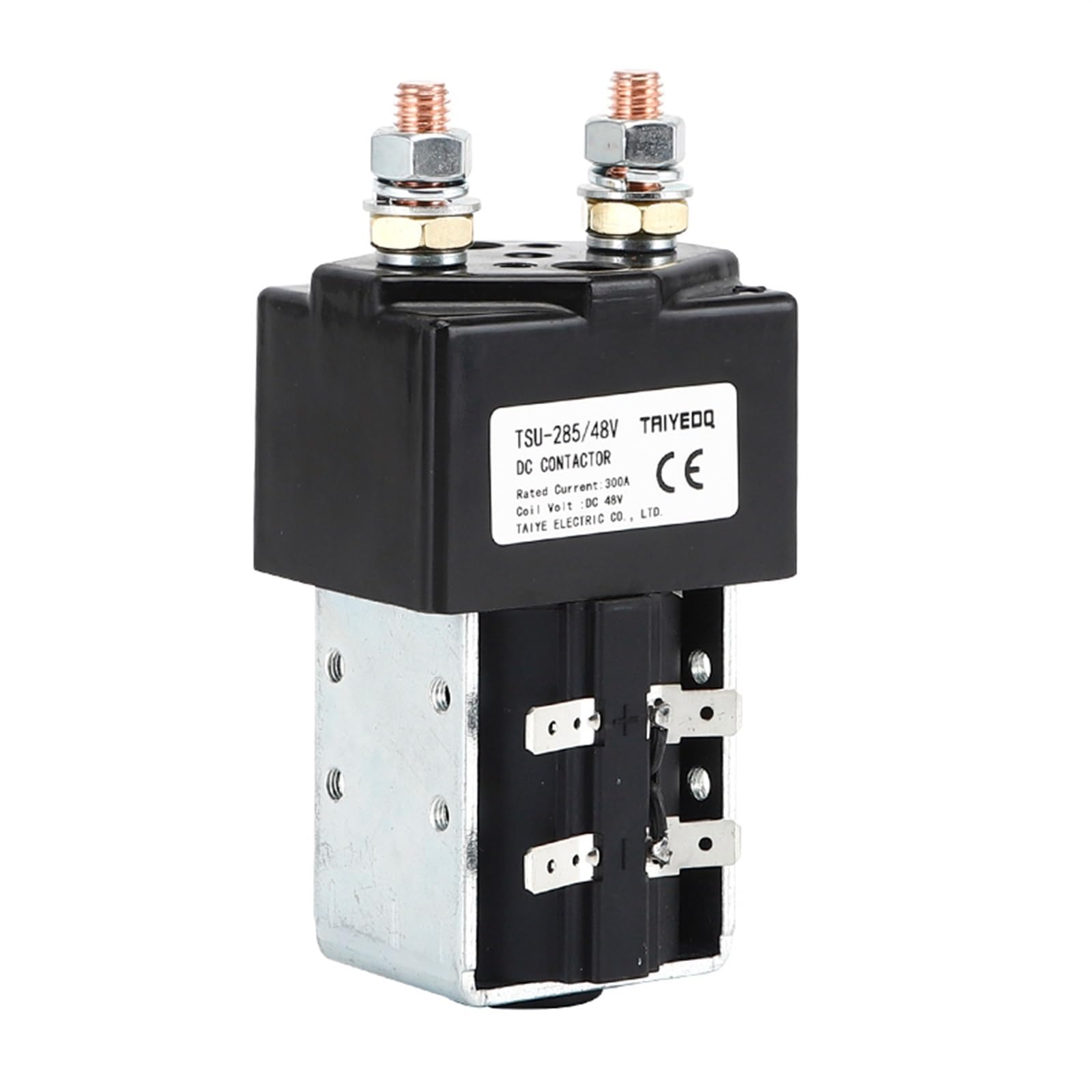 Contactor 300A 12VDC 24V 36V 48V 60V 72V Uso for maquinaria de ingeniería Batería Coche Carretilla elevadora eléctrica DC(48v)