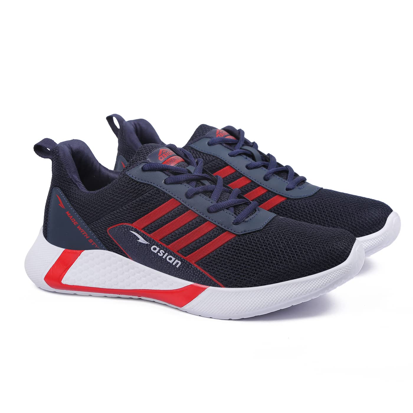 ASIAN Mens Bouncer-01 Casual Sneaker | Sports,Walking & Gym,Training,Running Shoes for Mens & Boys Grey (B09RQQMPWN) Amazon Price History, Amazon Price Tracker