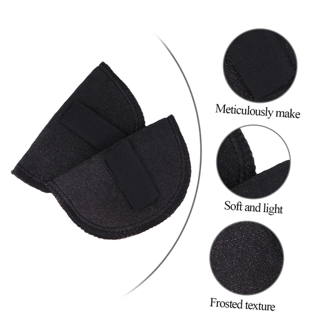 PLAFOPE Shoulder Enhancer Pads Non-Skid Sponge Pads for Suit 4 Pairs for Clothing
