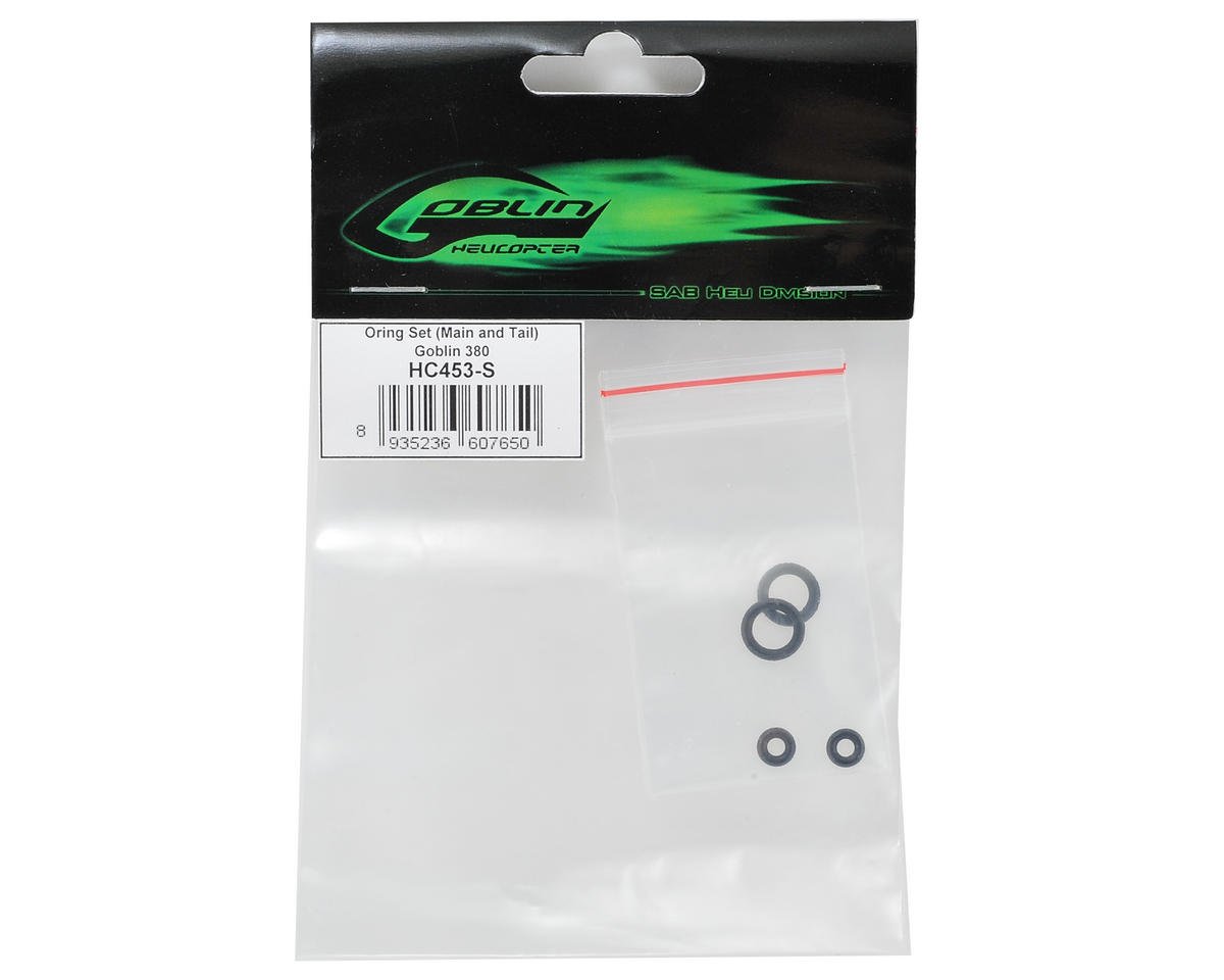 SAB ORING MAIN AND TAIL ROTOR - GOBLIN 380