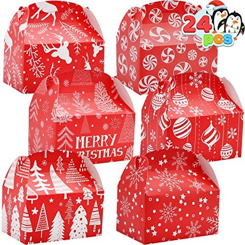 24 Pcs 3D Christmas Treat Gift