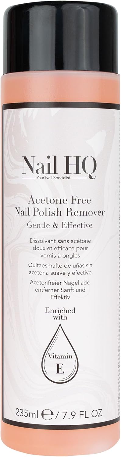 Nail HQ Acetone Free Nail Polish Remover – 235 ml