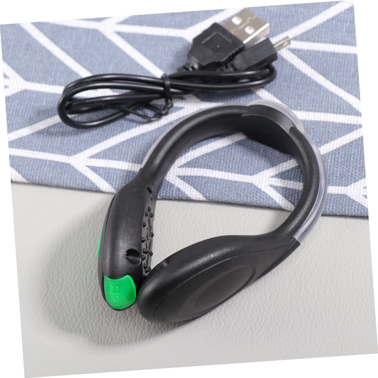 YARNOW 6 Piezas luz LED de Seguridad luz estroboscópica LED para Correr de Noche de Alarma Recargable USB dirigió de Carga Corriente Clip de