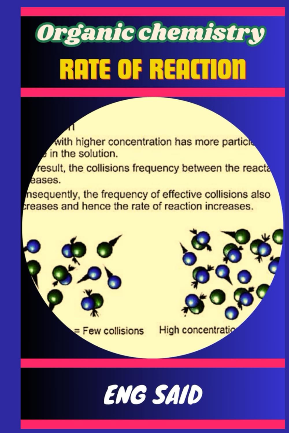 Organic chemistry – Rate of reaction