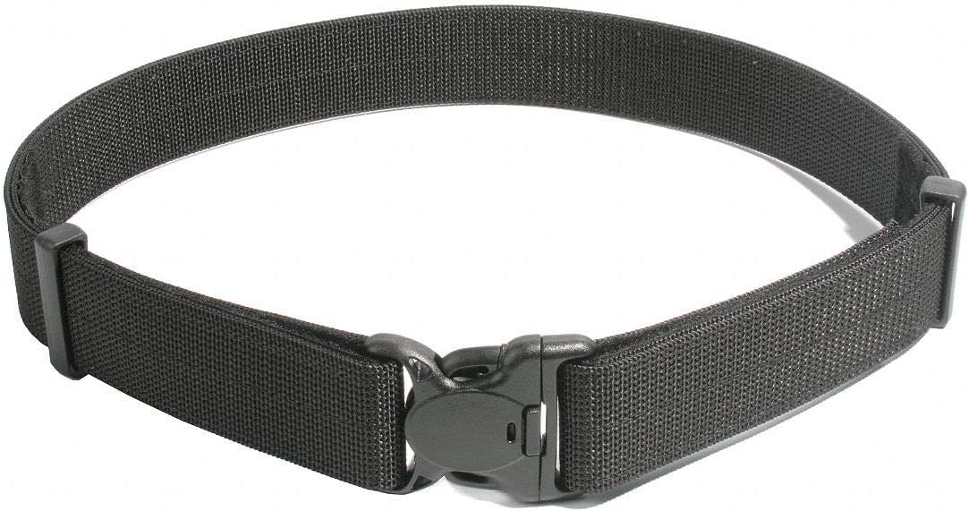 BLACKHAWK Black Web Duty Belt with Hook and Loop Closure - Medium