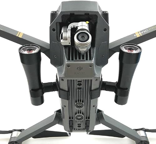 Miniatura 5 de 360 grados linterna vuelo noche luz LED faro proyector piezas de repuesto para DJI Mavic Pro Drone RC