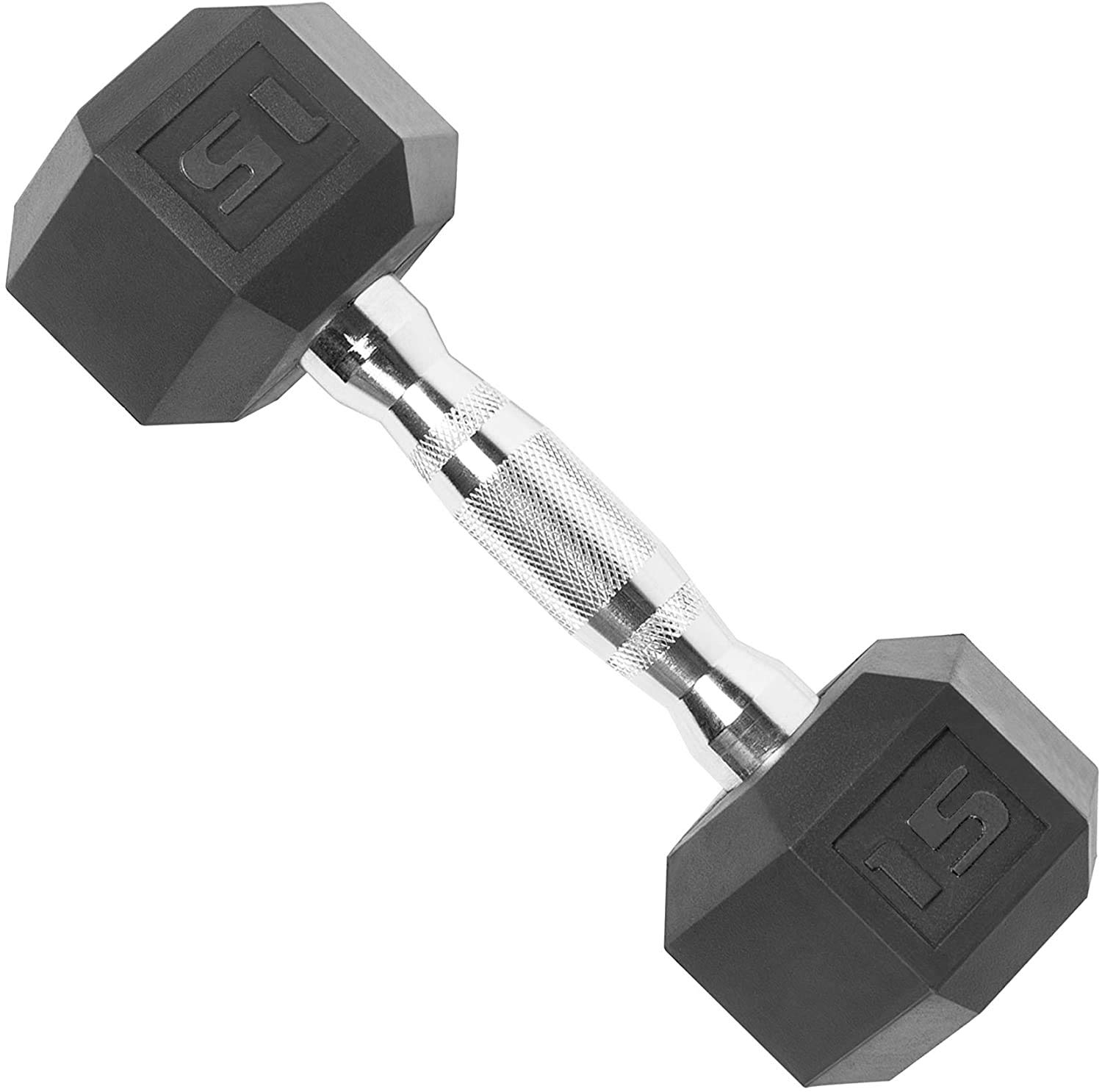 Coated Dumbbell Weights 50 Lb Cap Dumbbell Rubber Hex Dumbbells