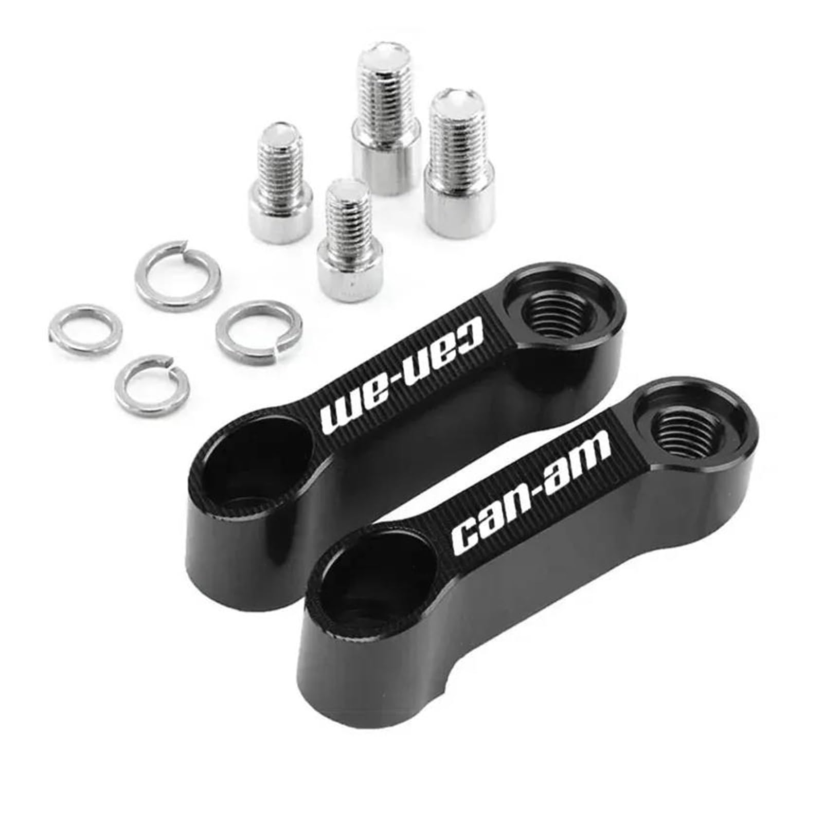 Extension Bracket for Can Am Outlander 1000 Ryker 900 Renegade 800 Canam Maverick X3 Spyder(Black)