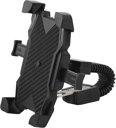 Soporte de teléfono para scooter, accesorios de scooter eléctrico, Porta Celular para Moto Soporte de teléfono de bicicleta de ángulo ajustable