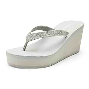 Amazon.com | DREAM PAIRS Womens Platform Flip Flop