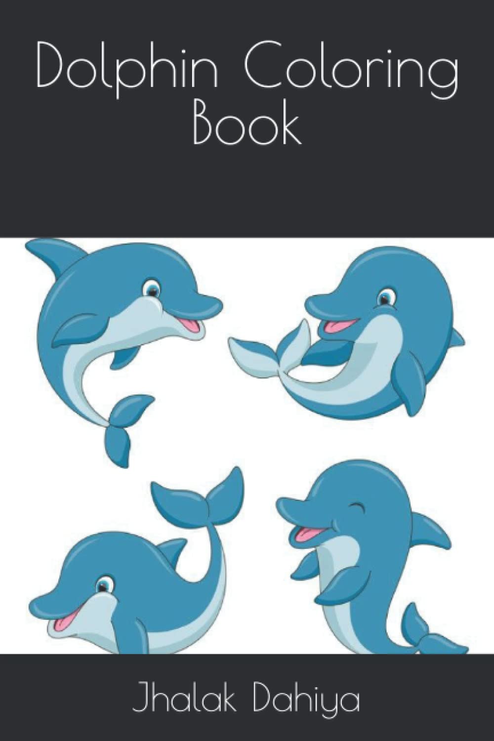 Dolphin Coloring Book