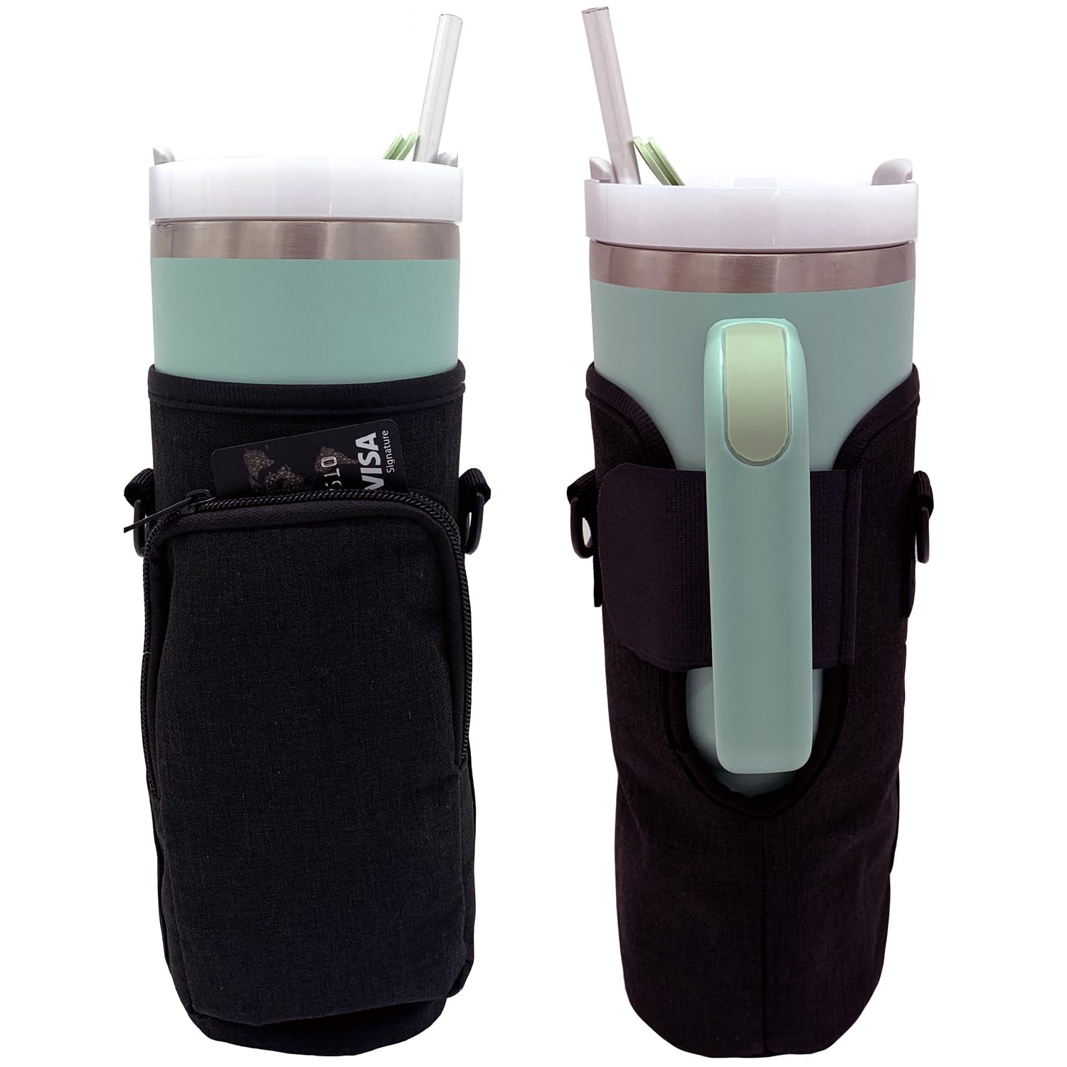 Forestsjoy Set Di 3 Accessori Per Stanley 1134 Ml: Manicotto Isotermico In Neoprene, Copricannuccia E Tracolla Regolabile