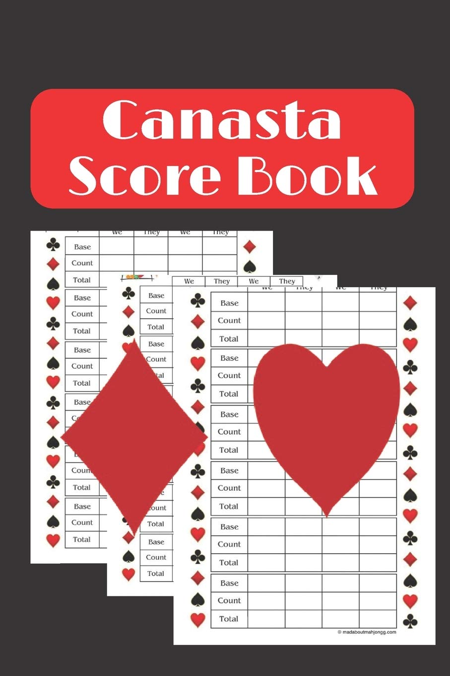 Canasta Score book: Canasta Score Sheet Book | Scorebook of 120 Score Sheet Pages For Canasta Games | Canasta for ScoreKeeping | Canasta Scoring ... | gifts for Canasta players | Size 6"x9"